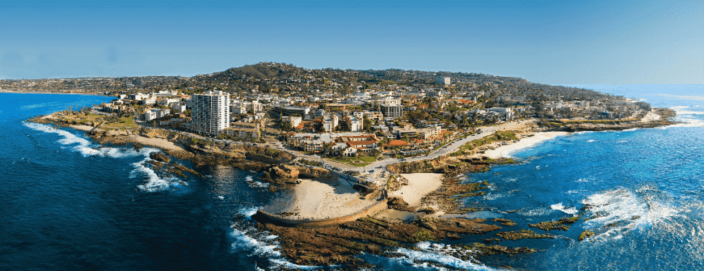 Região de La Jolla em San Diego Região de La Jolla em San Diego
