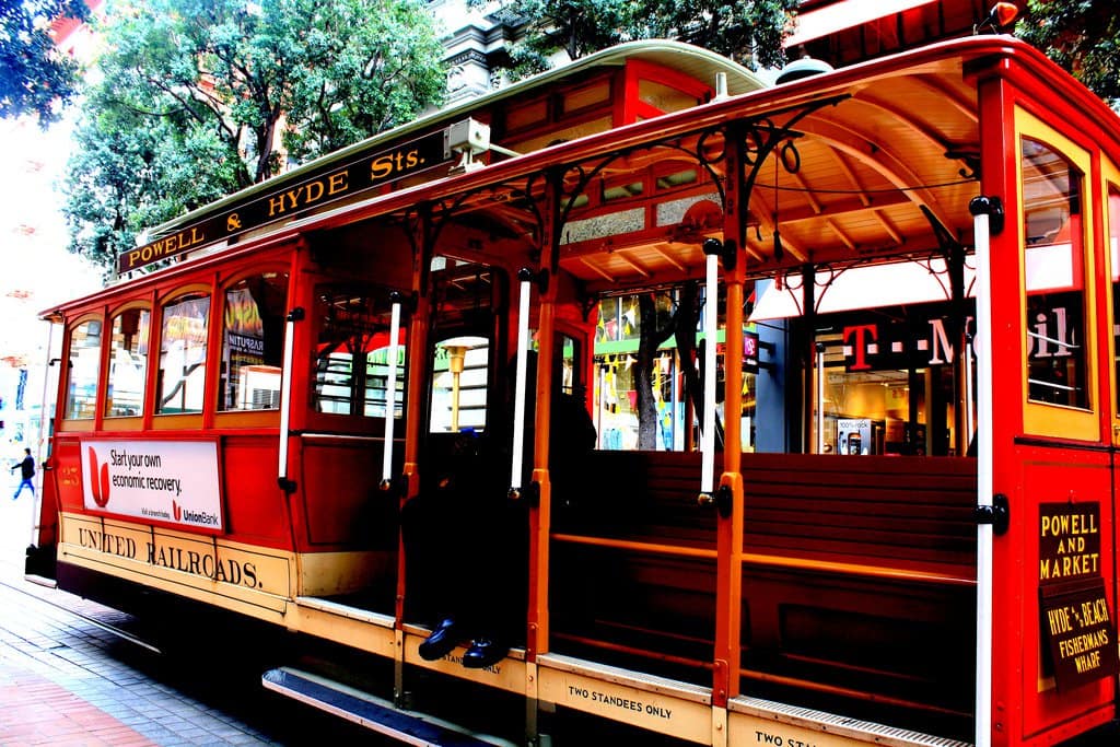 Bondinhos em San Francisco Bondinhos em San Francisco