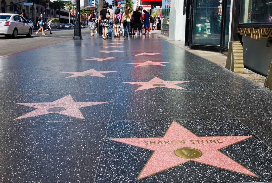 Calçada da Fama de Hollywood em Los Angeles Calçada da Fama de Hollywood em Los Angeles