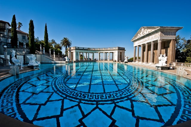 Hearst Castle na Califórnia Hearst Castle na Califórnia