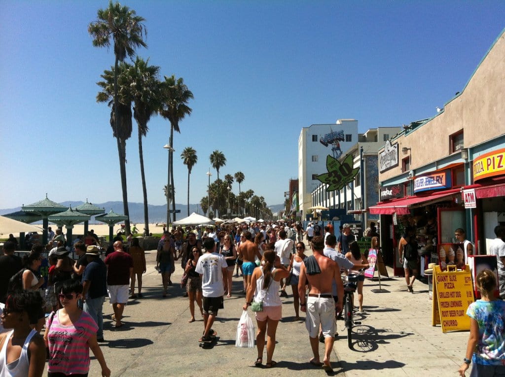 Ocean Front Walk em Venice Beach em Los Angeles Ocean Front Walk em Venice Beach em Los Angeles