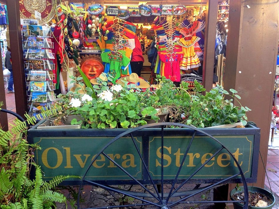 Olvera Street em Los Angeles Olvera Street em Los Angeles