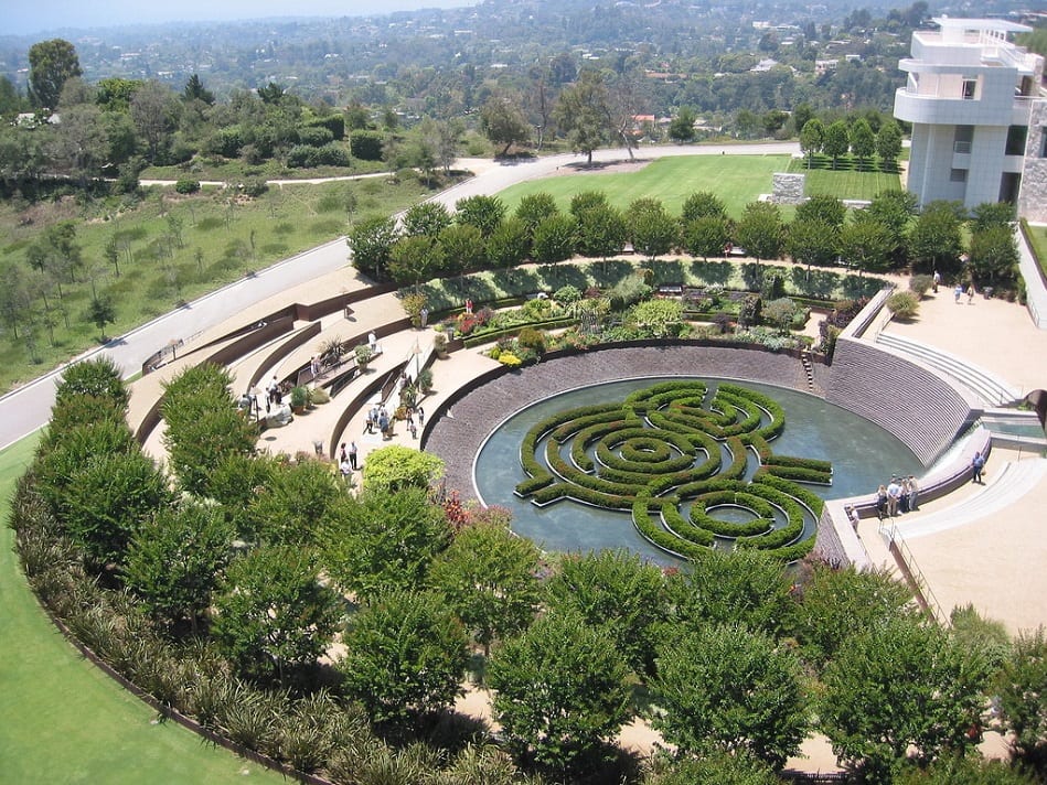 Getty Center Museu em Los Angeles na Califórnia Getty Center Museu em Los Angeles na Califórnia