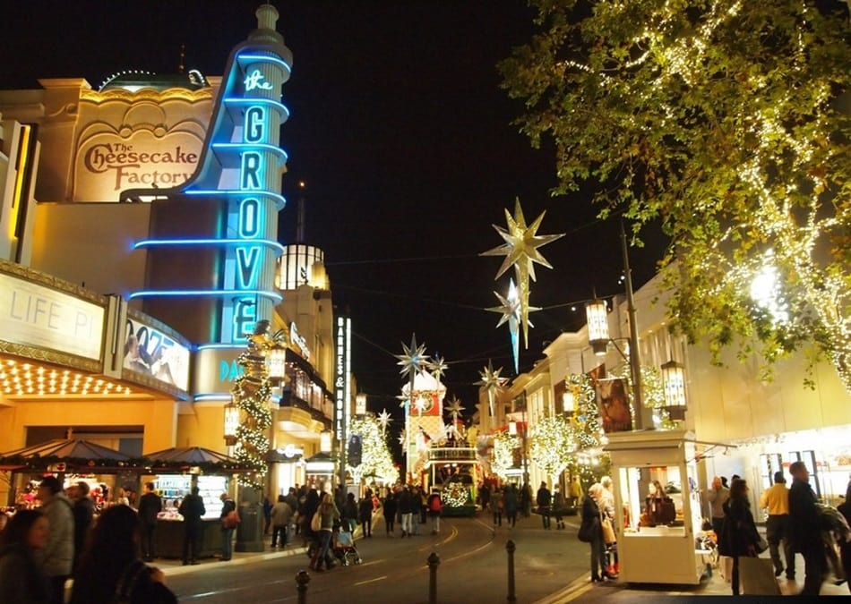 Shopping The Grove Mall em Los Angeles Shopping The Grove Mall em Los Angeles
