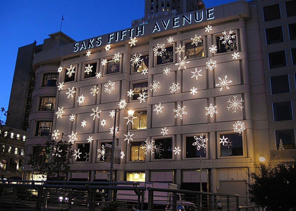 Loja de departamento Saks Fifth Avenue em San Francisco Loja de departamento Saks Fifth Avenue em San Francisco