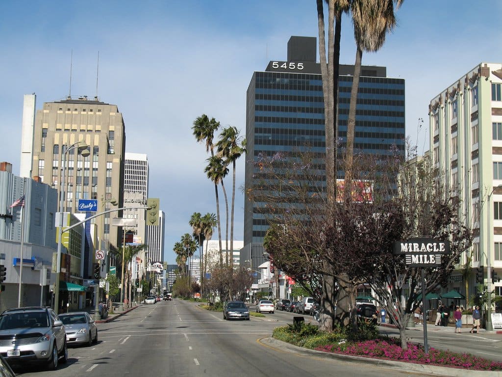 Miracle Mile em Los Angeles Miracle Mile em Los Angeles