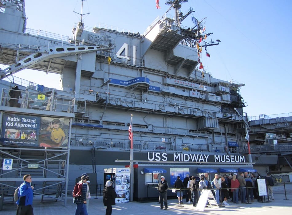 USS Midway Museum em San Diego USS Midway Museum em San Diego