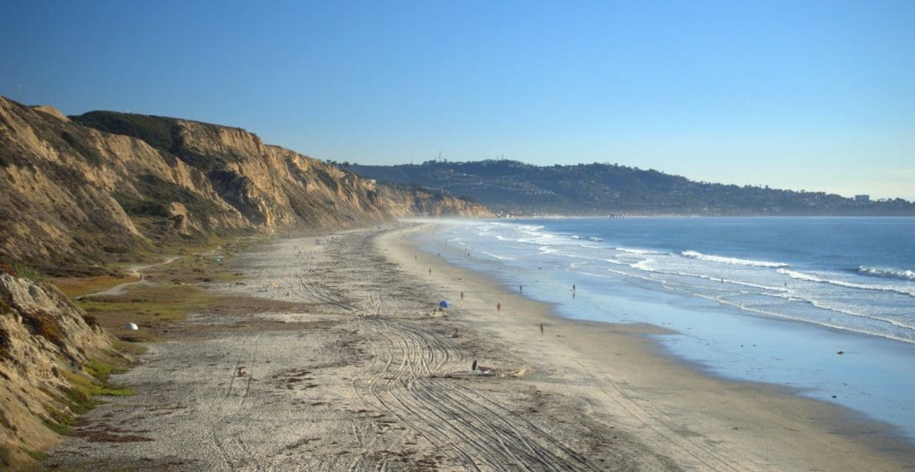 Black's Beach em San Diego Black's Beach em San Diego