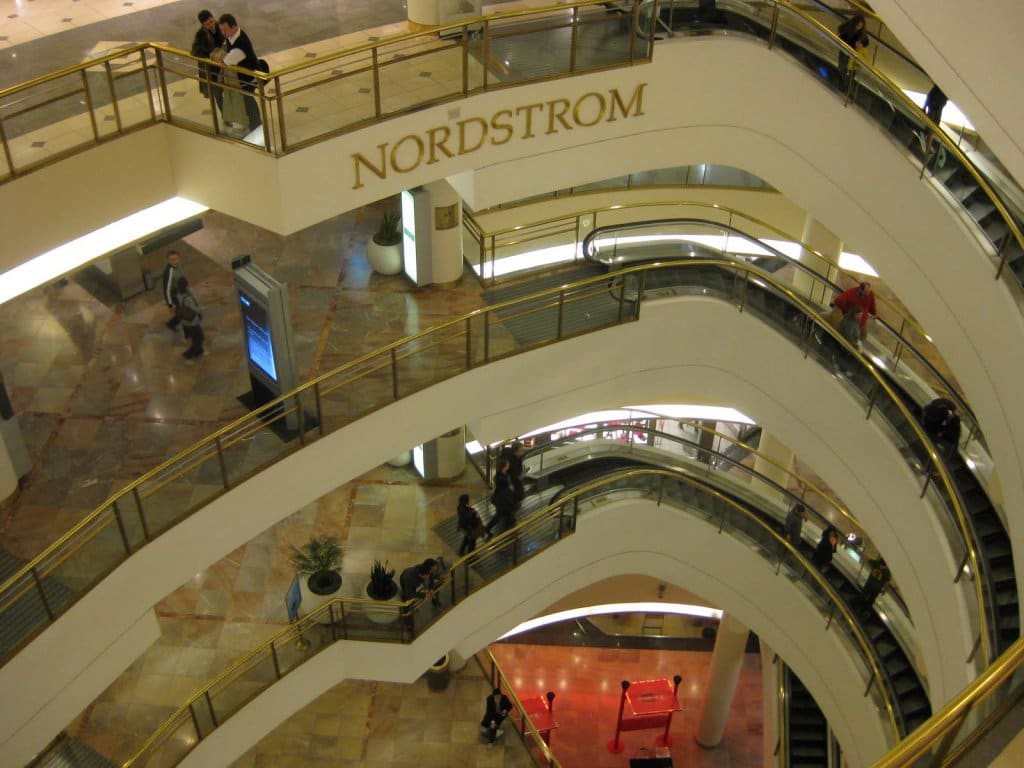 Loja de departamento Nordstrom em San Francisco Loja de departamento Nordstrom em San Francisco
