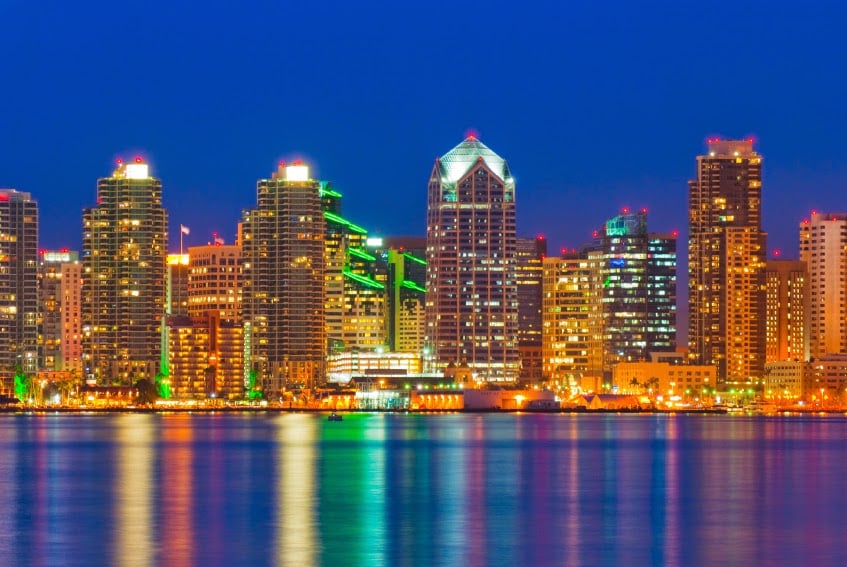 O que fazer a noite em San Diego O que fazer a noite em San Diego