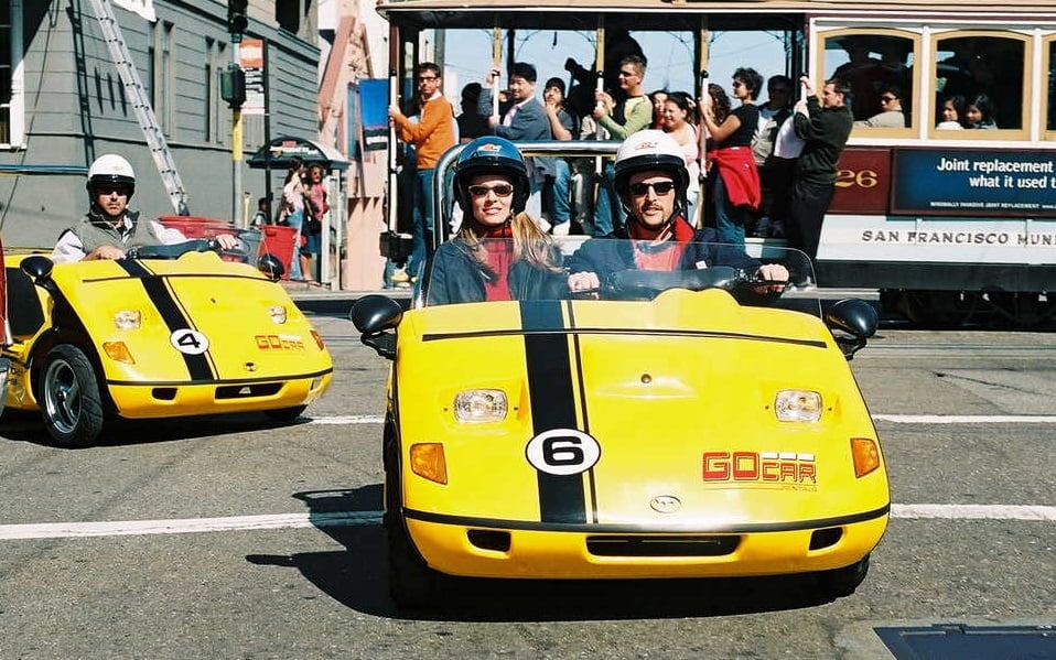 Go Cars na rua Lombard Street Go Cars na rua Lombard Street