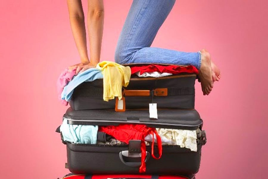 Como pesar as malas antes de viajar para a Califórnia Como pesar as malas antes de viajar para a Califórnia