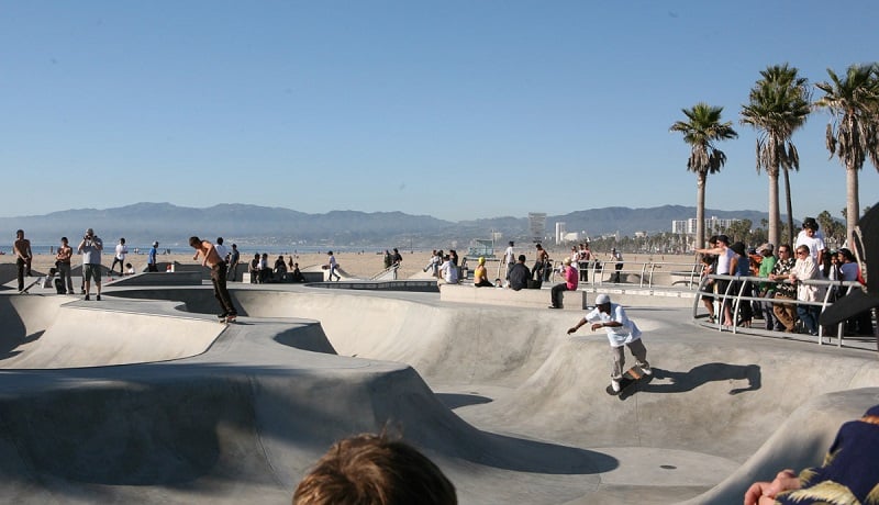 Venice Beach em Los Angeles Venice Beach em Los Angeles