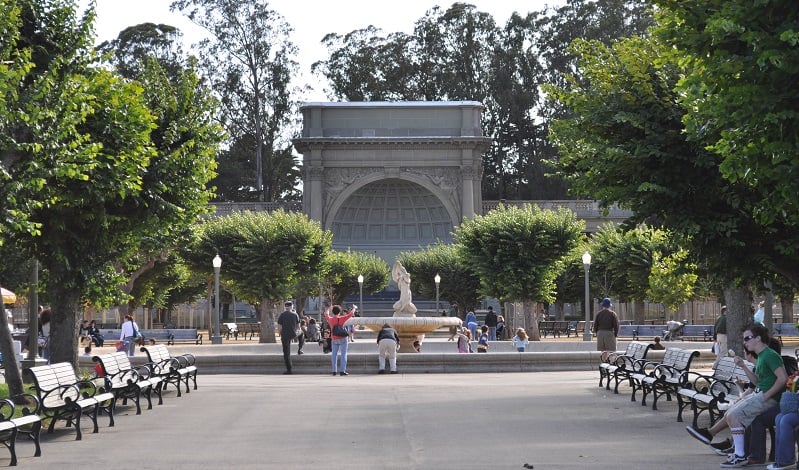 Atrativos no Golden Gate Park em San Francisco Atrativos no Golden Gate Park em San Francisco