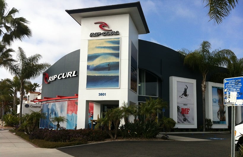 Outlet Rip Curl para a compra de pranchas e acessórios de surf na Califórnia Outlet Rip Curl para a compra de pranchas e acessórios de surf na Califórnia