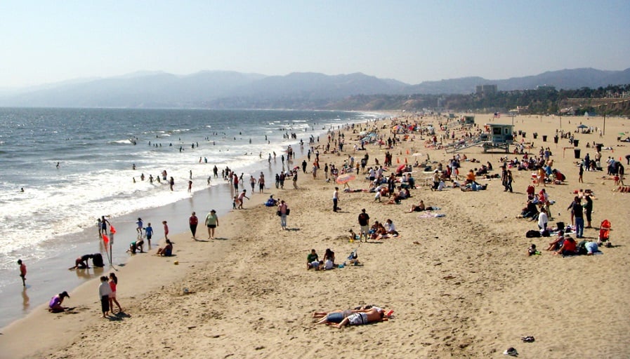 Praias em Santa Mônica Praias em Santa Mônica
