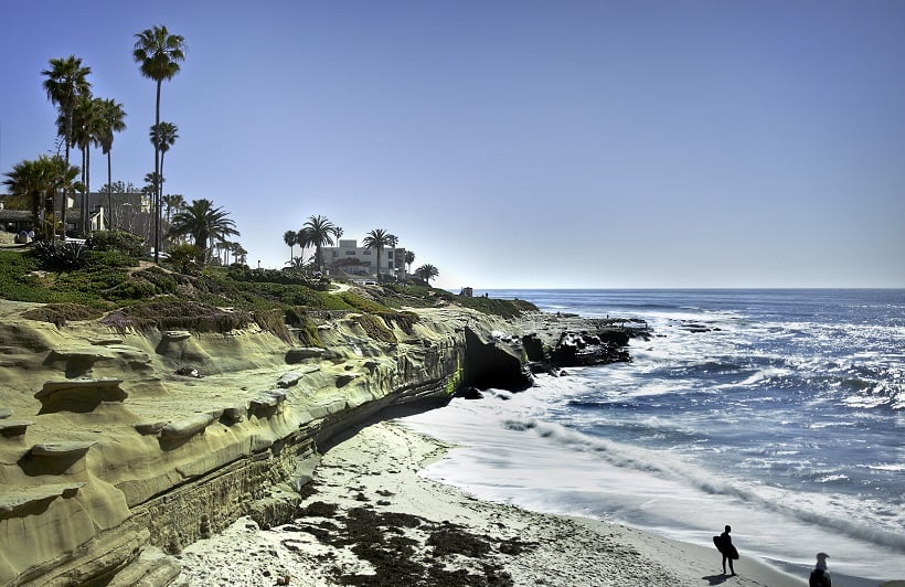 Point Loma em San Diego na Califórnia Point Loma em San Diego na Califórnia