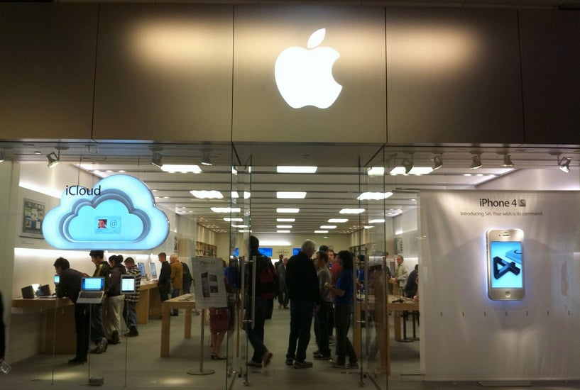 Loja da Apple no Westfield Century City em Los Angeles Loja da Apple no Westfield Century City em Los Angeles