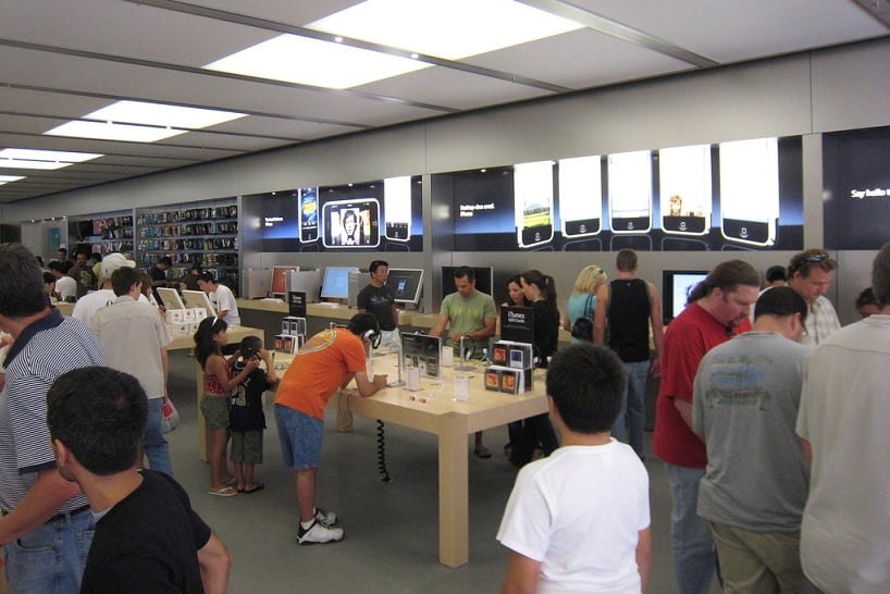Loja da Apple no Fashion Valley Mall em San Diego Loja da Apple no Fashion Valley Mall em San Diego