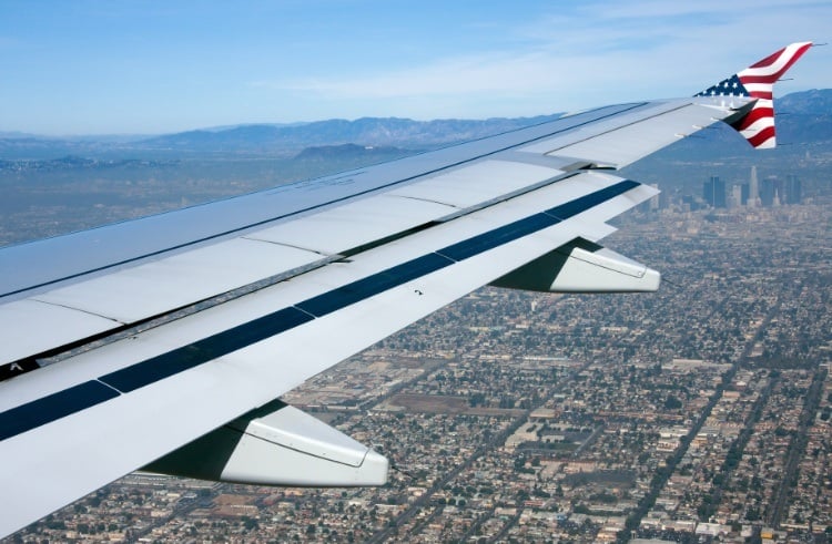 Tempo de voo até Los Angeles Tempo de voo até Los Angeles