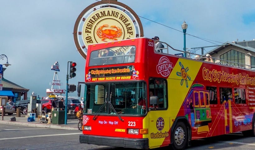 Passeio de ônibus turístico em San Francisco Passeio de ônibus turístico em San Francisco