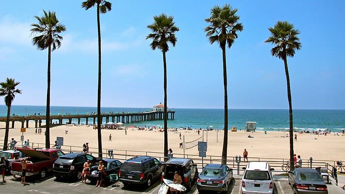 Verão em Los Angeles em setembro Verão em Los Angeles em setembro