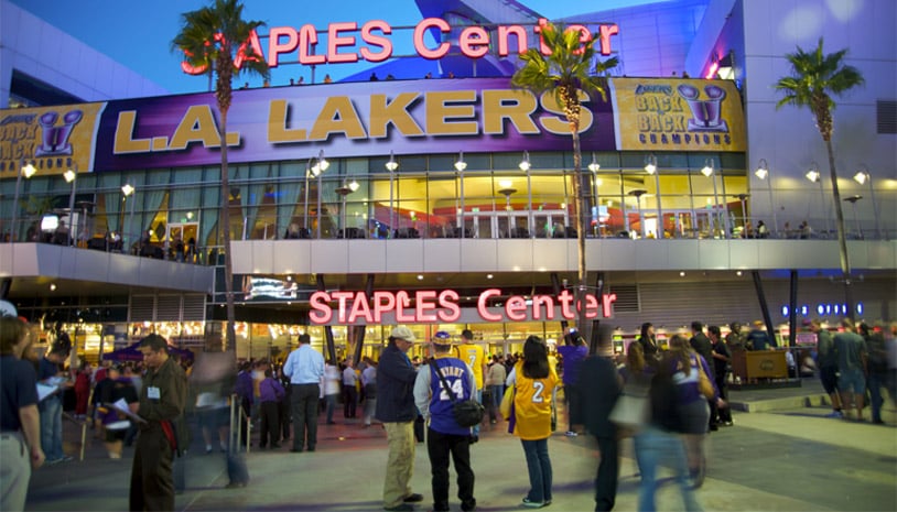 Staples Center em Los Angeles Staples Center em Los Angeles